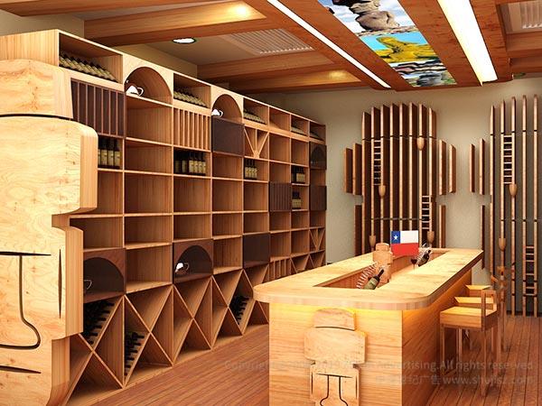 智造故事(智利紅酒) 連鎖店面裝飾設(shè)計