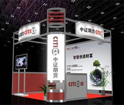 展會設計,投資金融公司展會設計