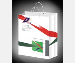 包裝設計,光電公司手提袋設計